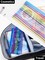40 Pack 10 Colors Zipper Mesh Pouch, Storage Pouches Multipurpose Travel Bags for Office Supplies Cosmetics Travel Accessories Multicolor